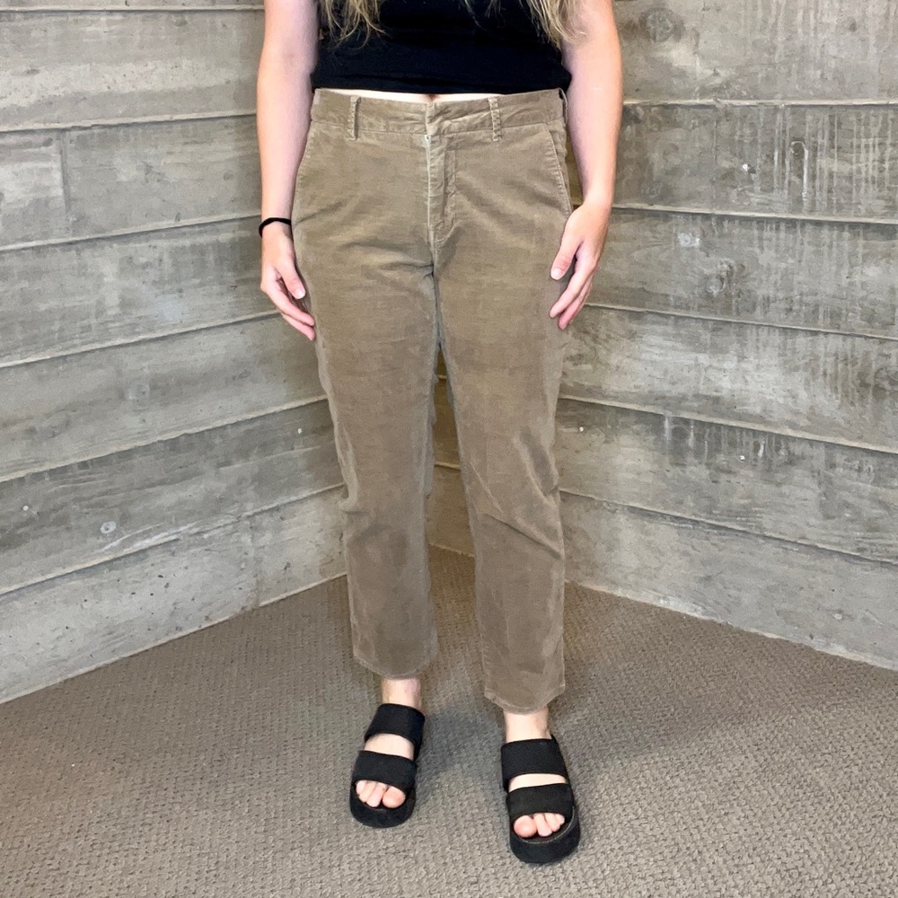 Vince Straight Leg Corduroy Pants